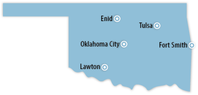 Cities in Oklahoma