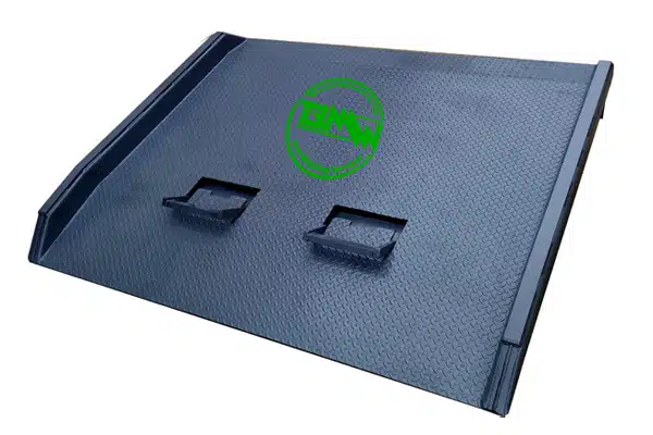 thumbnail image 2 of Guardian 13,000 Lb Capacity Steel Dock Board – 72" X 48" – Forklift Pallet Ramp 2 of 6